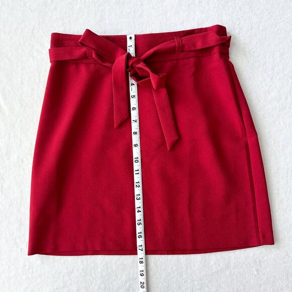 ASOS Mini Red Bow Tie Skirt - Size 4 (Small) - Picture 8 of 11